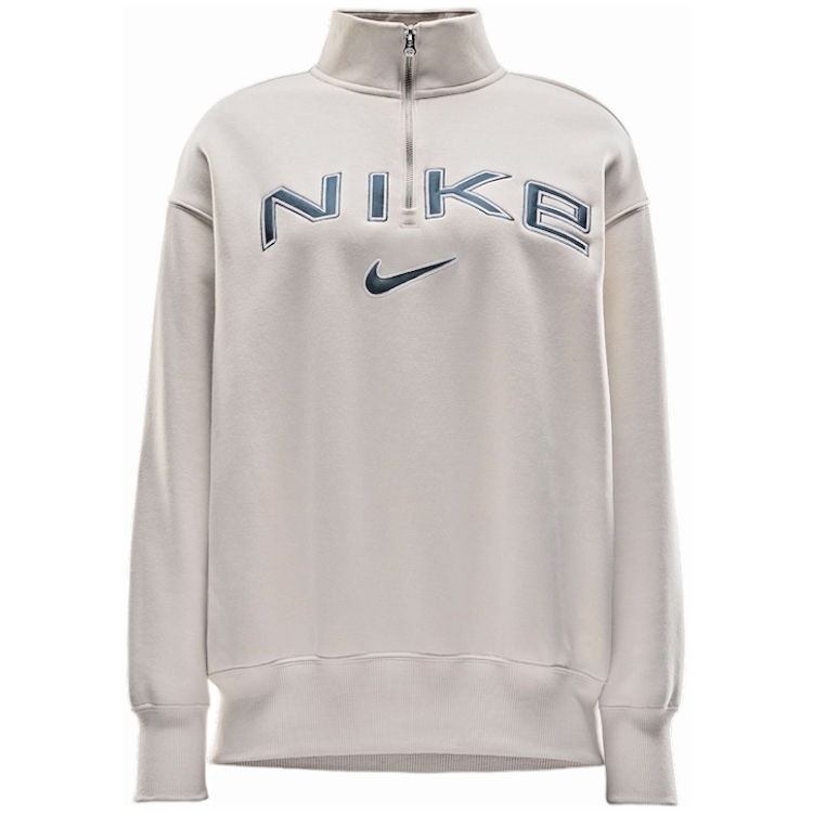 Hanorac Nike W NSW PHNX FLC OS LOGO QZ M Alb Femei photo 1 Hanorac Nike W NSW PHNX FLC OS LOGO QZ M Alb Femei photo 1