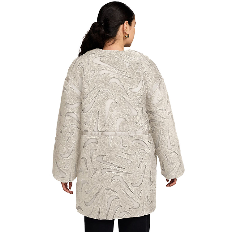 Scurta Nike W NSW COZY HBR JKT M Bej Femei photo 4