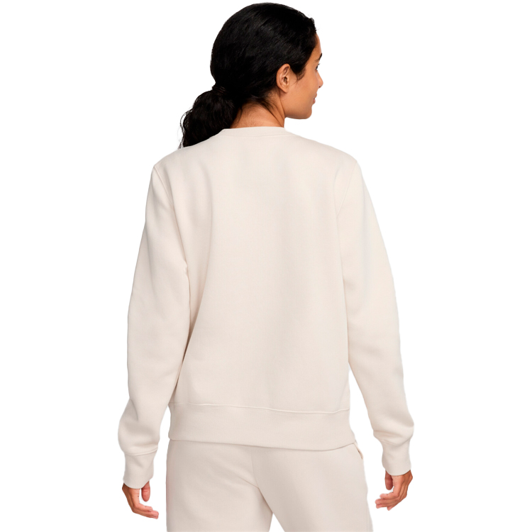Толстовка Nike W NSW PHNX FLC STD LOGO CREW S Бежевый Женский photo 3