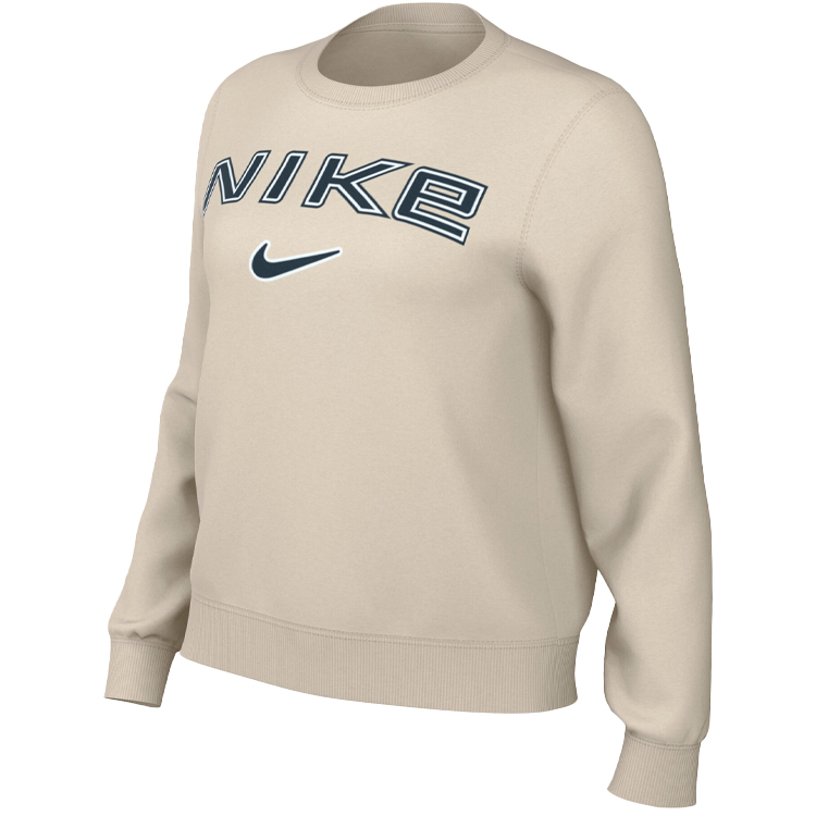 Толстовка Nike W NSW PHNX FLC STD LOGO CREW S Бежевый Женский photo 5