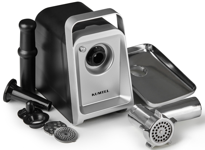 Tocator de carne Kumtel HMG04, 1.9 kg/min, 1600 W, Black photo 7