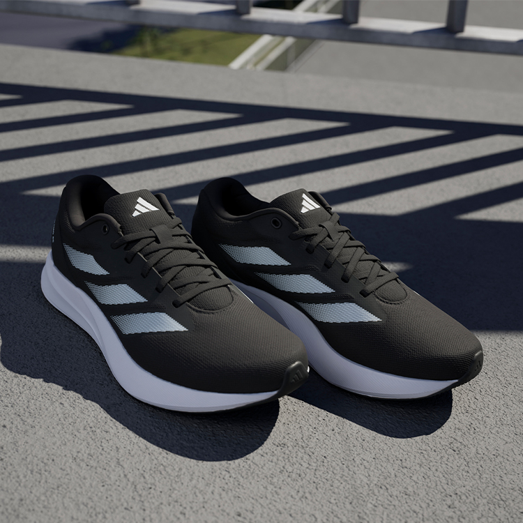 Кроссовки Adidas DURAMO RC U / Мужской / 41.5 / Черный photo 3