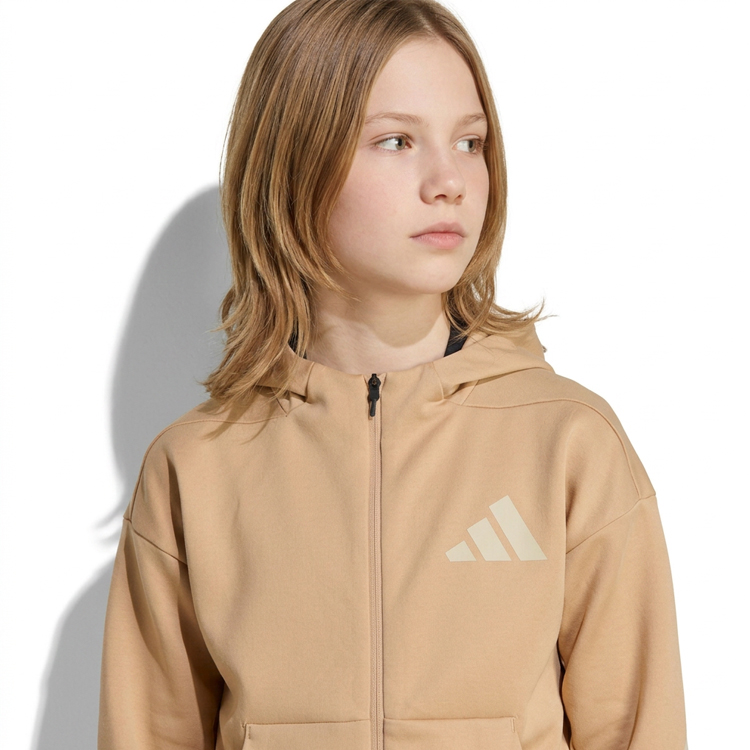 Толстовка Adidas J Z.N.E.FZ 128 Коричневый Женский photo 5