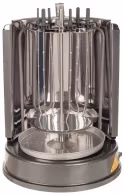 Aparat pentru frigarui electric Kitfort KT-1404, 1400 W, Argintiu