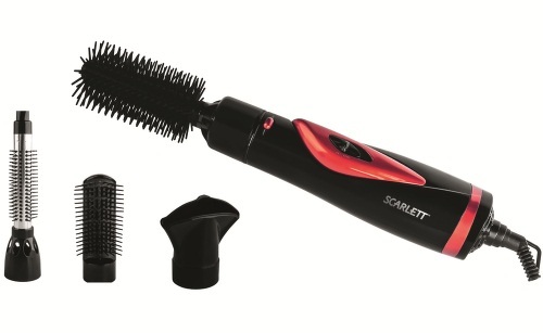 Uscator-perie Scarlett SCHAS73I04 Negru cu rosu 800 W photo 1