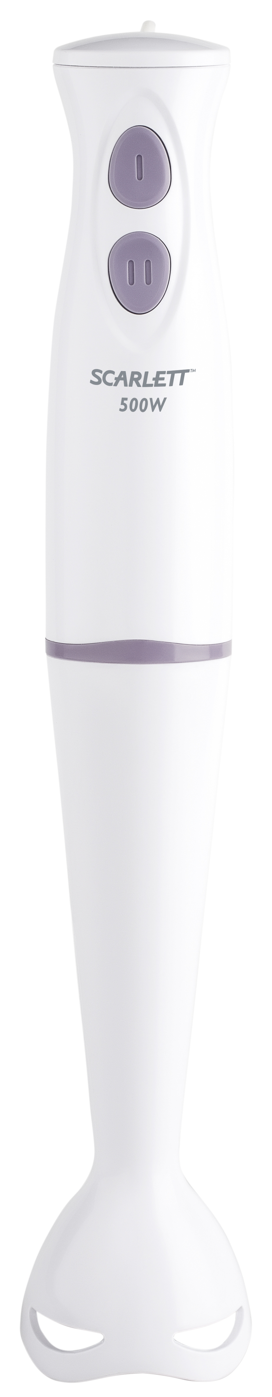 Blender Scarlett SCHB42S04, 500  W, 2 trepte viteza, Alb cu violet photo 1