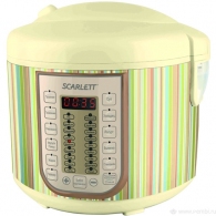 Мультиварка Scarlett SC-MC410S04, 900 Вт, 30 программ, Серебристый с белым thumbnav 1