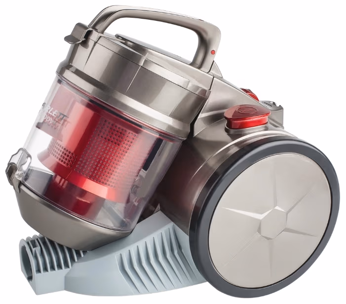 Пылесос с контейнером Scarlett SC-VC80C04, 1-1.9 л, 1500 Вт, Красный с серым