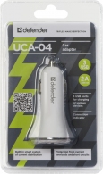 Зарядное устройство авто. для телефона Defender UCA-04 3xUSB, 5V/6A thumbnav 2
