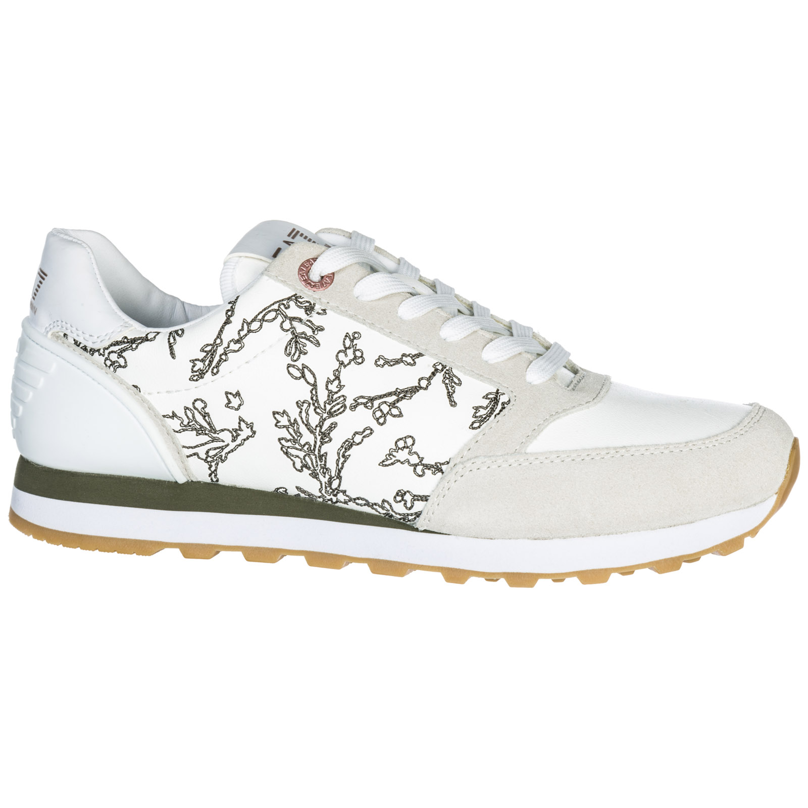 Кроссовки EA7 EMPORIO ARMANI Vintage Racer W / Женский / 38.5 / Бежевый/Белый photo 2