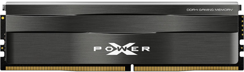 8GB DDR4-3200 Silicon Power XPOWER Zenith DDR4 Gaming UDIMM, PC25600, CL16, 1Gx8, 1.35V, Intel® XMP, Durable aluminum low-profile heat spreader, Black photo 1