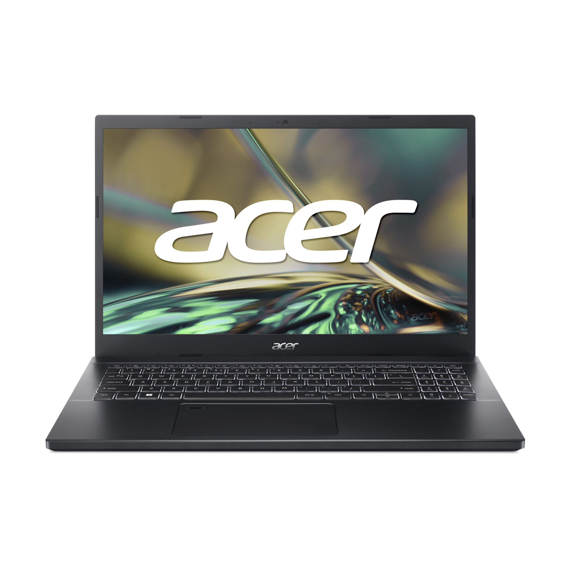 ACER Aspire A715-51G Charcoal Black (NH.QHUEU.009) 15.6" FHD IPS (Intel Core i7-1260P 12xCore 3.4-4.7GHz, 16GB (2x8) DDR4 RAM, 512GB PCIe NVMe SSD, GeForce RTX 3050Ti 4GB GDDR6, WiFi6E-AX/BT5.2, FPR, 3cell, HD Webcam, Backlit KB, EN/RU/UA, no OS, 2.1kg) photo 1