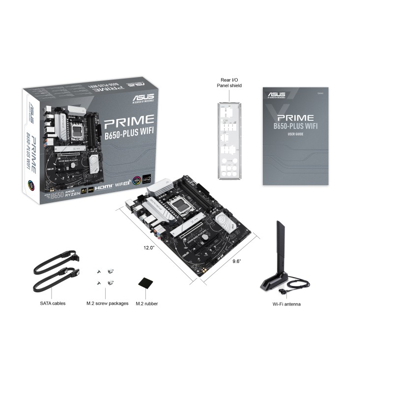 Материнская плата ASUS PRIME B650-PLUS WIFI / AM5 / B650 / DDR5 / ATX photo 7