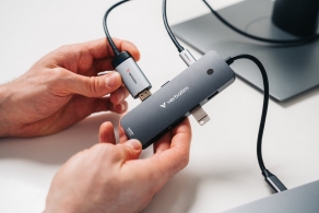 Многопортовый Адаптер 8-in-1 Verbatim CMH-08/ USB-С/ USB-A / HDMI/ SD/ microSD thumbnav 5