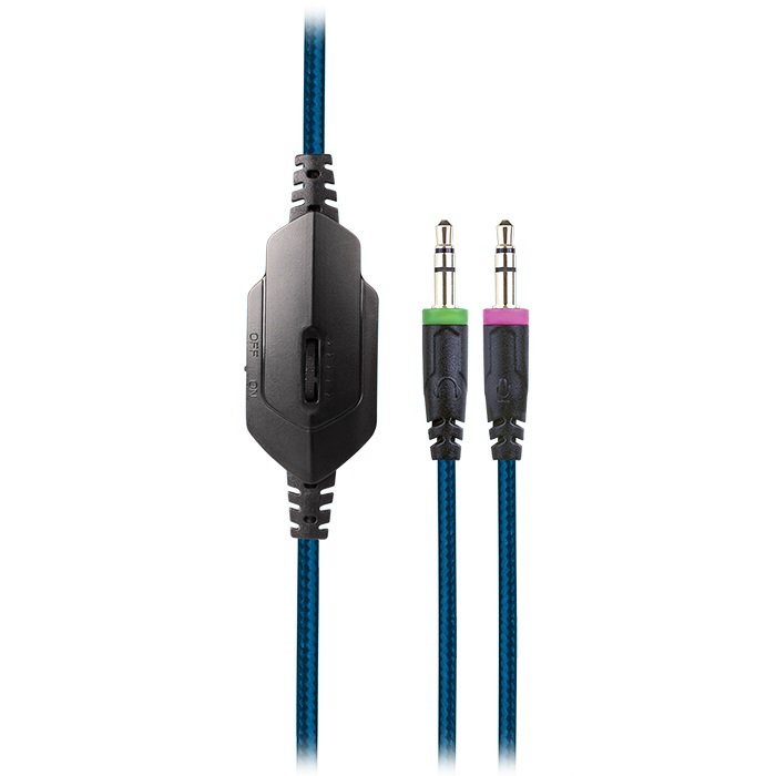 Наушники SVEN AP-G887MV, Black/Blue photo 4