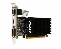 MSI GeForce GT 710 (GT 710 2GD3H LP) /  2GB GDDR3 64Bit 954/1600Mhz, D-Sub, DVI-D, HDMI, Passive Heatsink, Low Profile Design, Retail thumbnav 2