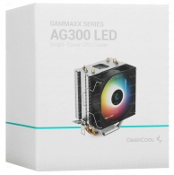 Sisteme de racire DEEPCOOL AG300 LED / Universal / 150W / 500~3050rpm, <30.5 dB(A)/ 36.75 CFM / Black thumbnav 4