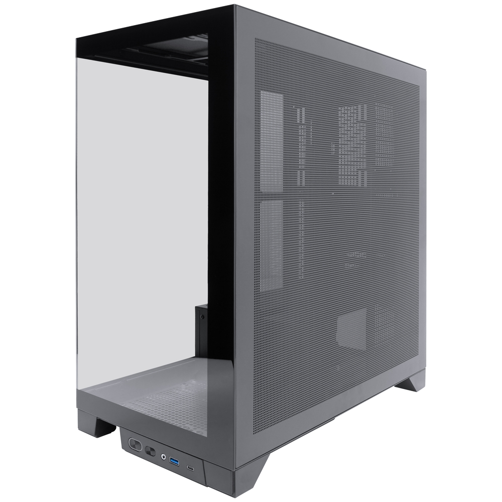 Carcasa Gaming 1STPLAYER Mi8 / no PSU / Side-Window / 7x120mm / ATX / Black photo 3
