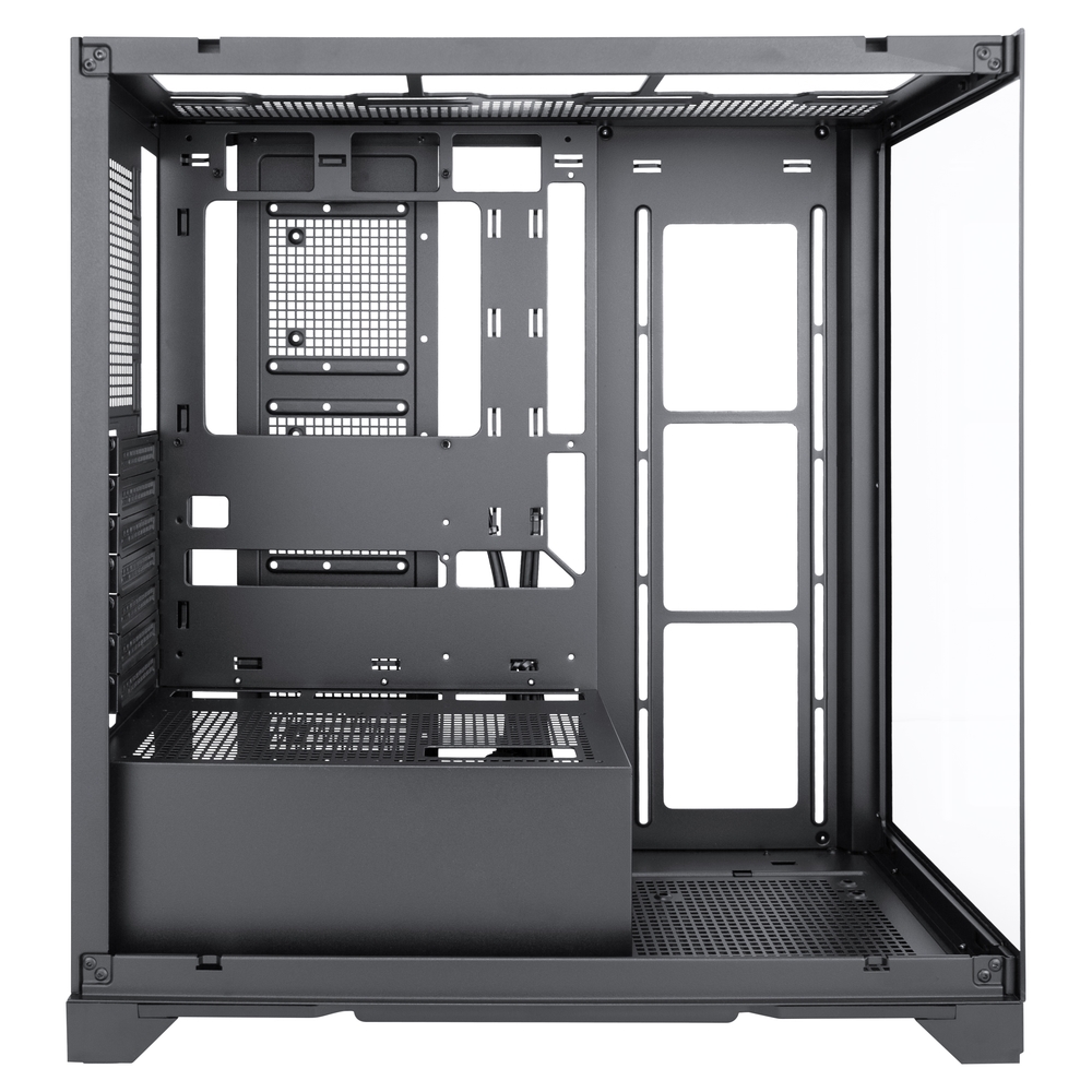 Carcasa Gaming 1STPLAYER Mi8 / no PSU / Side-Window / 7x120mm / ATX / Black photo 4