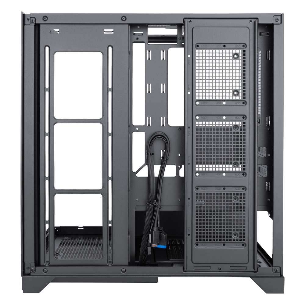 Carcasa Gaming 1STPLAYER Mi8 / no PSU / Side-Window / 7x120mm / ATX / Black photo 5