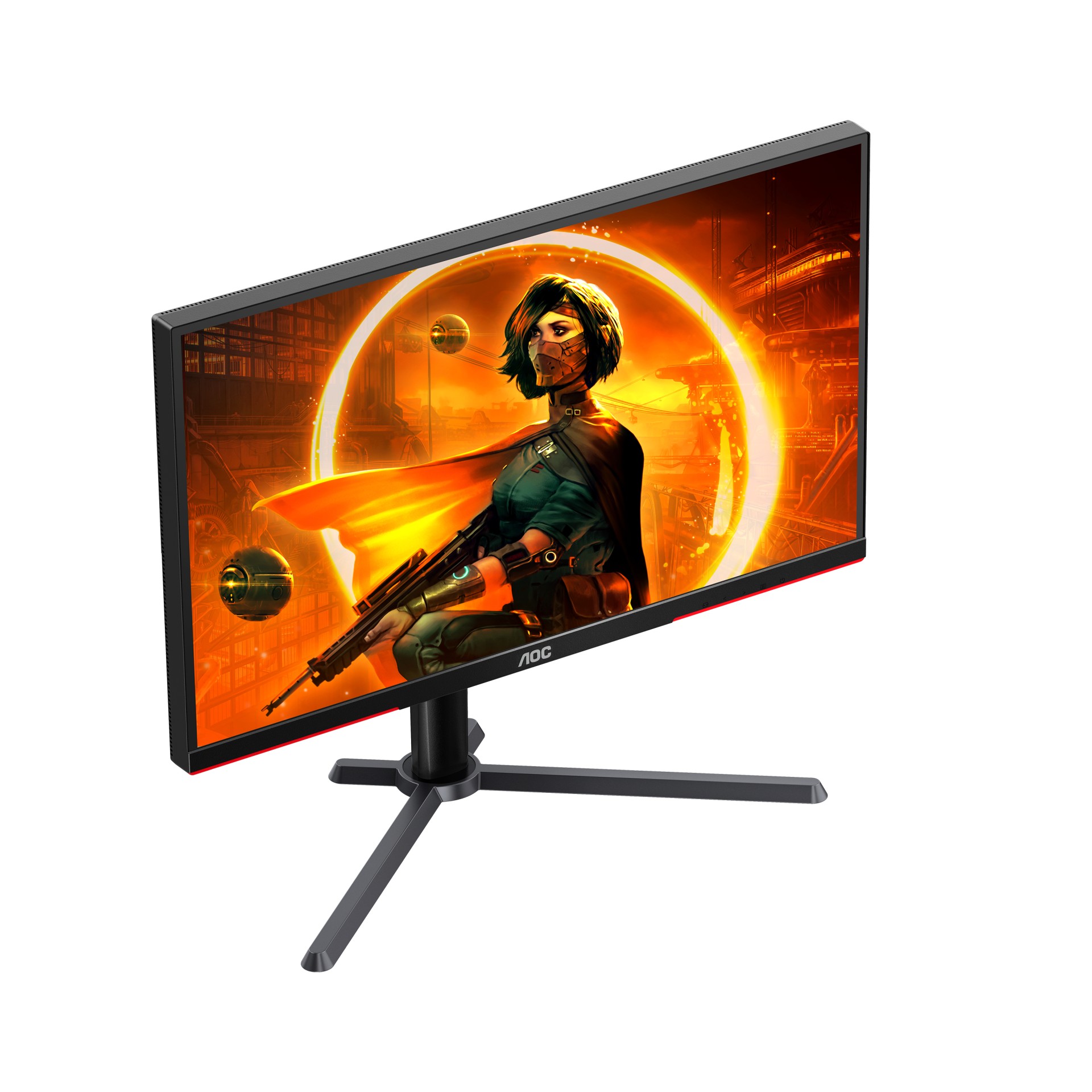 27.0” Игровой монитор AOC Q27G3XMN/BK/ QHD/ 1ms/ 180Hz/ Black photo 2