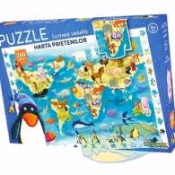Noriel NOR3072 Puzzle 240 Piese - Harta Prietenilor 2017