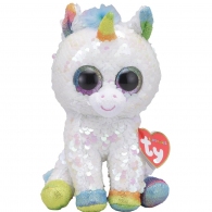 TY TY36669 Bb Flippables Pixy - White Unicorn 15cm thumbnav 1