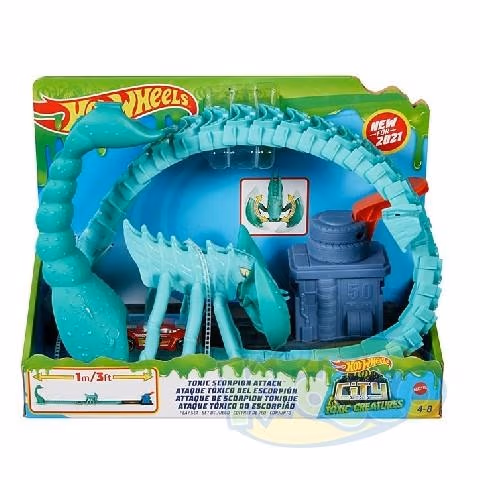 Hot Wheels GTT67 Pista "Atacul Scorpionului" 