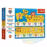 Trefl 15578 Puzzle 20 Educational Numbers Paw Patrol