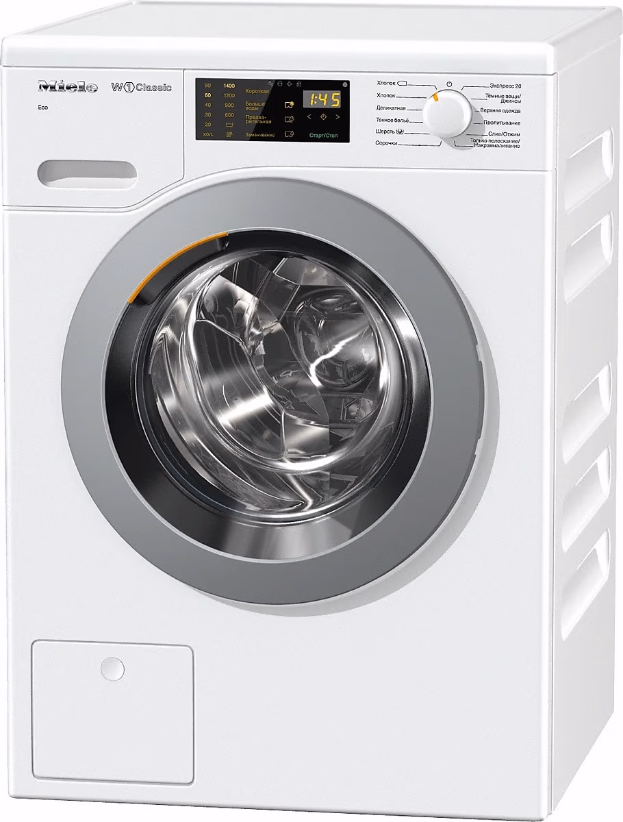 Стиральная машина полногабаритная Miele WDB020 Eco, 7 кг, 1400 об/мин, A+++, Белый 