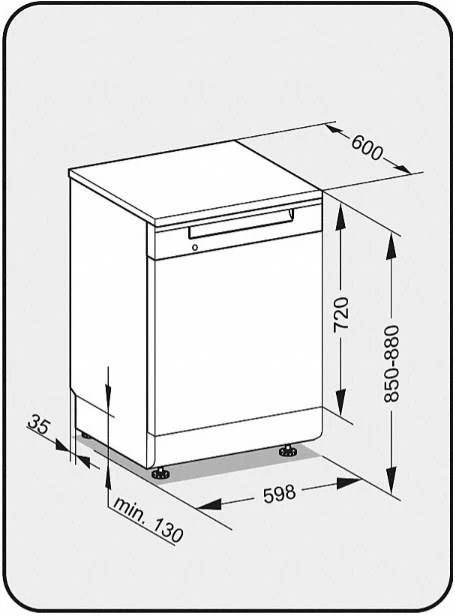 Посудомоечная машина  Miele G5000 SC Active