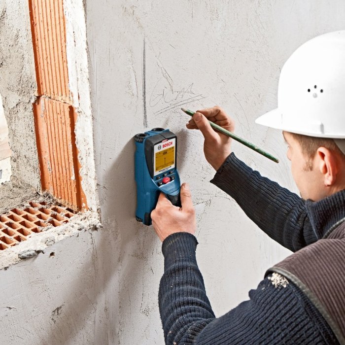 Детектор металлов и проводки Bosch D-TECT 150, 0601010005 photo 3