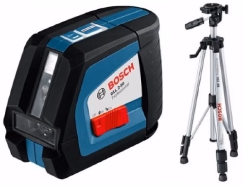 Лазерный линейный нивелир Bosch GLL 2 - 50 + BS 150