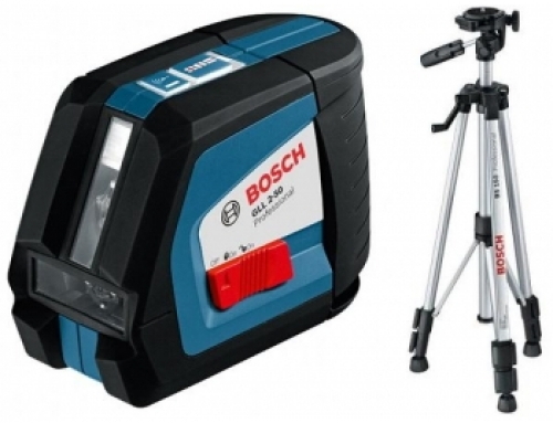 Лазерный линейный нивелир Bosch GLL 2 - 50 + BS 150 photo 1 Лазерный линейный нивелир Bosch GLL 2 - 50 + BS 150 photo 1