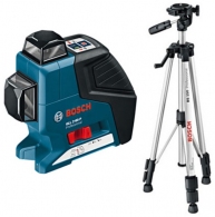 Nivela laser cu linii Bosch GLL2 - 80P + BS150 thumbnav 1
