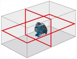 Nivela laser cu linii Bosch GLL2 - 80P + BS150 thumbnav 3