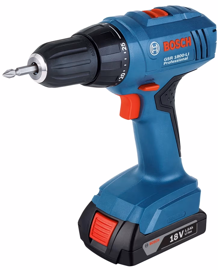 Surubelnita cu acumulator litiu-ion Bosch GSR 1800-LI (06019A8305)