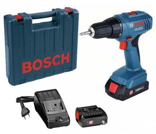 Surubelnita cu acumulator litiu-ion Bosch GSR 1800-LI (06019A8305) photo 2