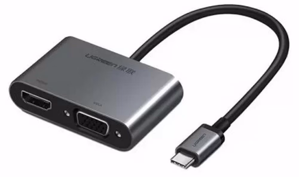 Adaptor USB Type-C - HDMI+VGA UGREEN 50505 
