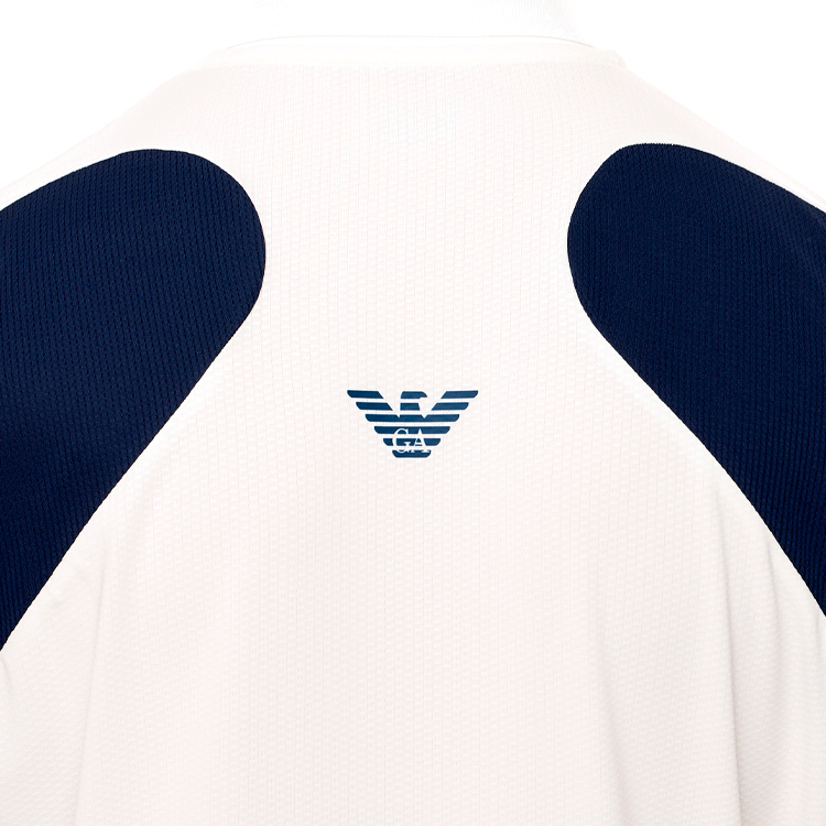 Мужские Поло EA7 EMPORIO ARMANI TENNIS PRO M POLO PA COLORBLOC S Белый/Синий photo 3