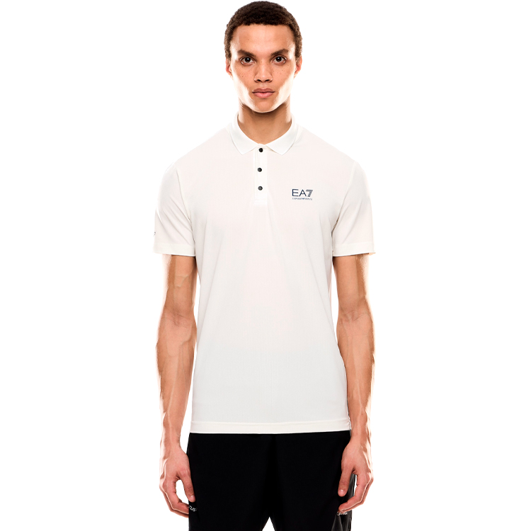 Мужские Поло EA7 EMPORIO ARMANI TENNIS PRO M POLO PA COLORBLOC S Белый/Синий photo 4