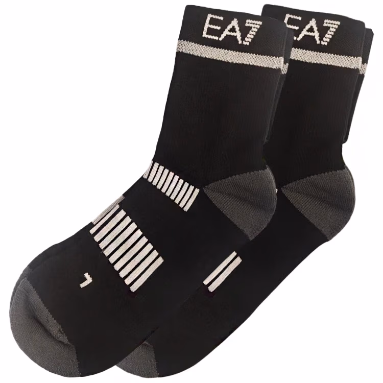 Носки EA7 EMPORIO ARMANI SOCKS RUNNING CRUSHER BI-PACK 