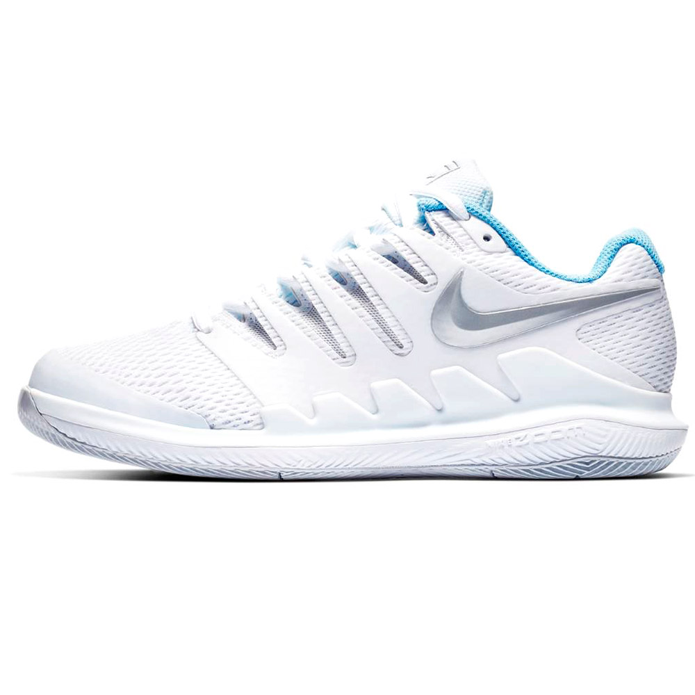 Incaltaminte Sport Nike W AIR ZOOM VAPOR X HC pt Femei / 42 / Alb-albastru photo 1 Incaltaminte Sport Nike W AIR ZOOM VAPOR X HC pt Femei / 42 / Alb-albastru photo 1