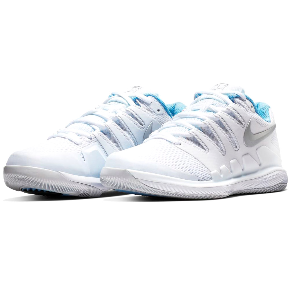 Кроссовки Nike W AIR ZOOM VAPOR X HC / Женский / 42 / Белый/Синий photo 2