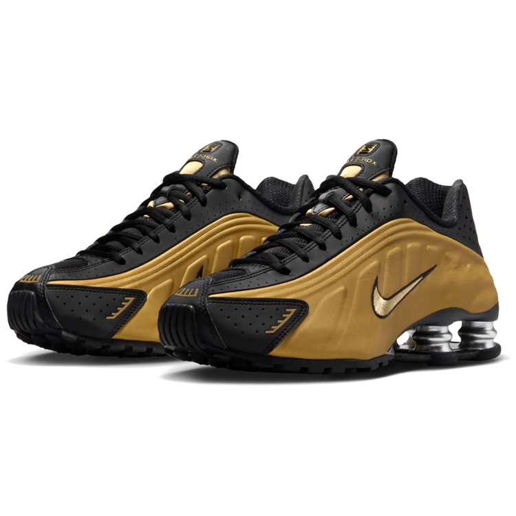 Incaltaminte Sport Nike SHOX R4 pt Femei / 41 / Negru-Auriu photo 5