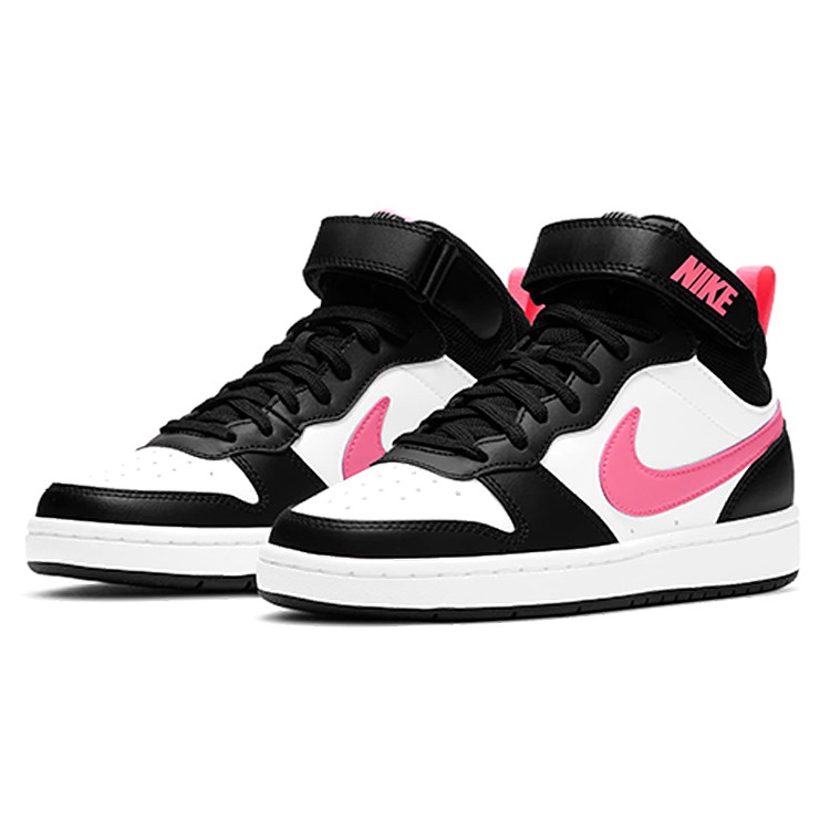 Кроссовки Nike COURT BOROUGH MID 2 GS / Женский / 37.5 / Белый/Черный photo 3
