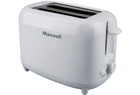 Тостер Maxwell MW-1505, 2 тоста, 600 Вт, Белый