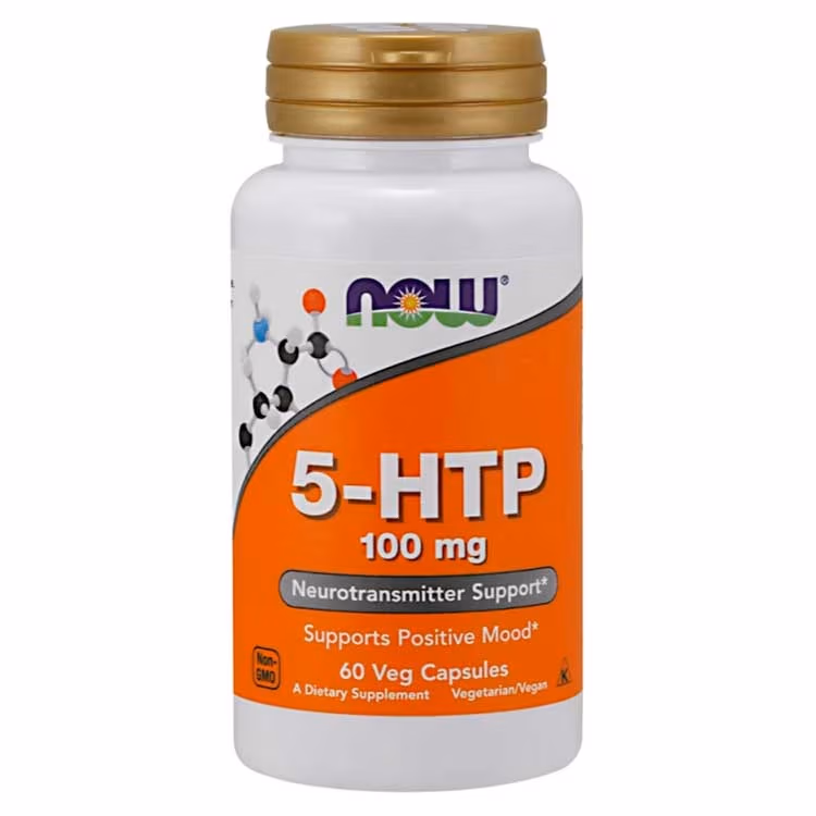 Витамины Now Foods 5-HTP 100mg 60 VCAPS 
