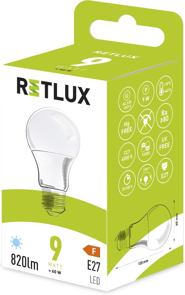 Светодиодная лампа Retlux RLL405 photo 2