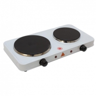 Плита настольная электрическая Kitchen Kraft SGR05, 2 конфорок, 2500 Вт, Белый thumbnav